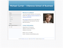 Tablet Screenshot of michael-curran.com
